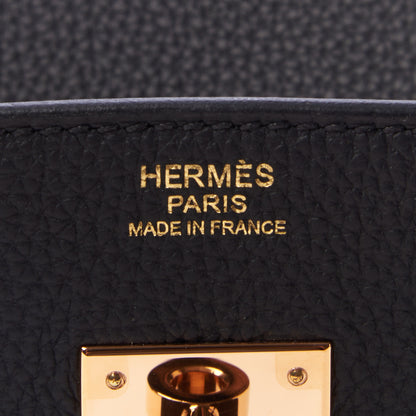 Hermes Togo Birkin 30 Black 25 of 37