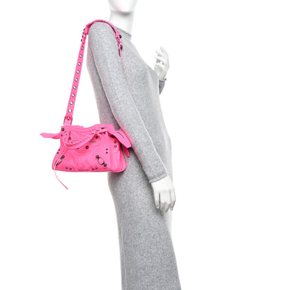 Balenciaga Agneau Arena Neo Cagole Handbag XS Fluo Pink 2 of 8