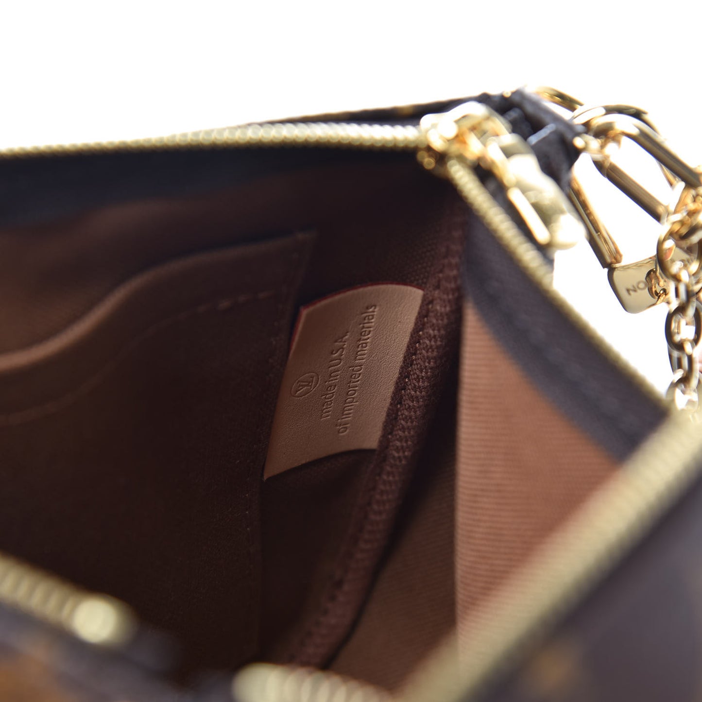 Monogram Multi Pochette Accessories Rose Clair