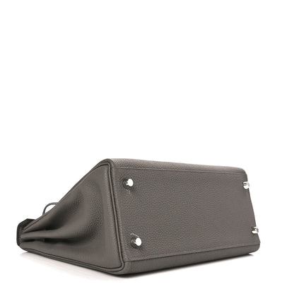 Hermes Togo Kelly Retourne 28 Etain 4 of 11