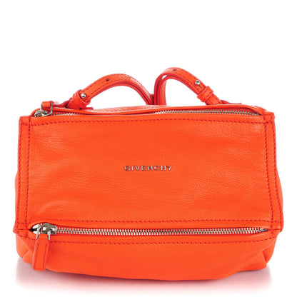 Givenchy Sugar Goatskin Mini Pandora Orange Fluo 1 of 7