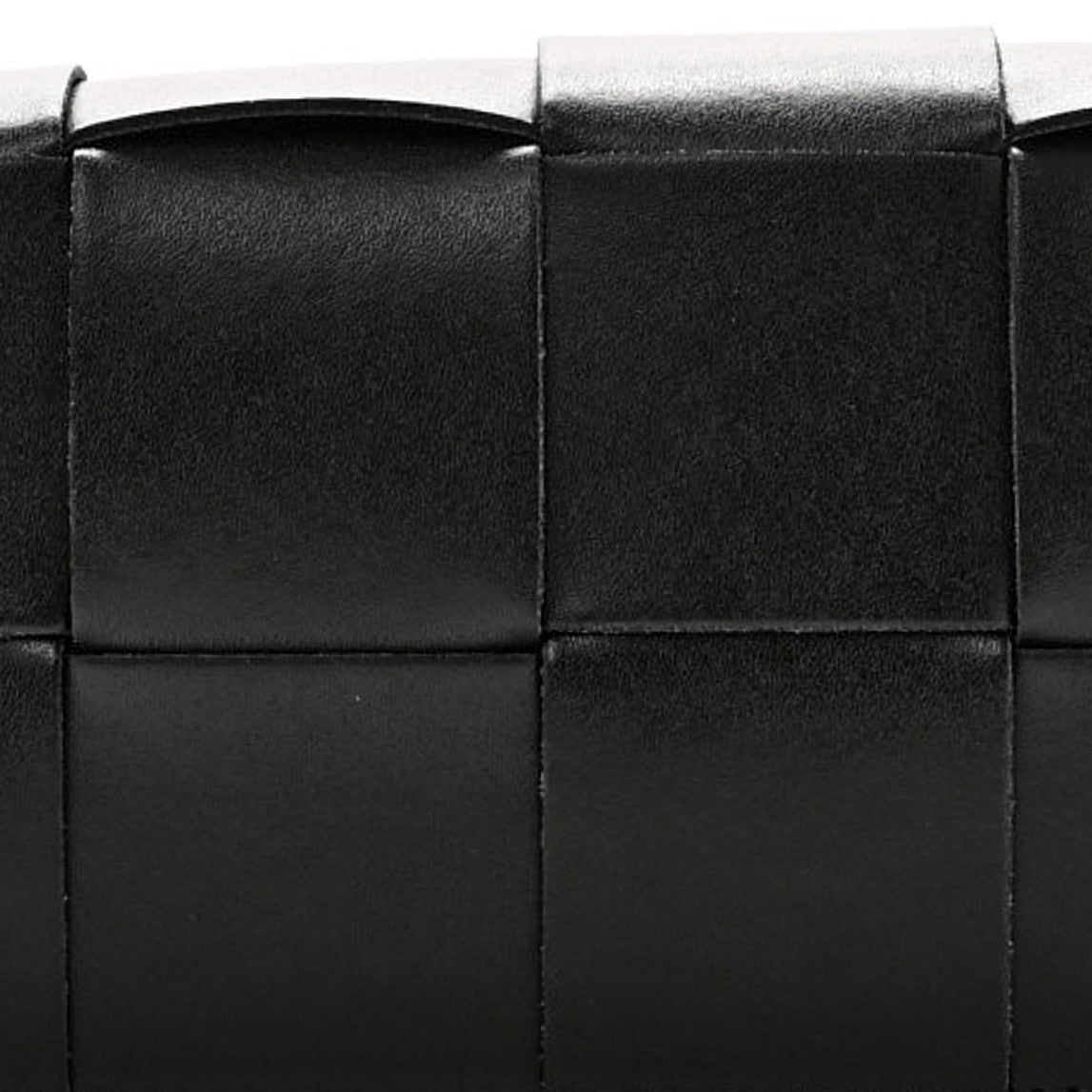 Nappa Maxi Intreccio The Belt Cassette Bag Black