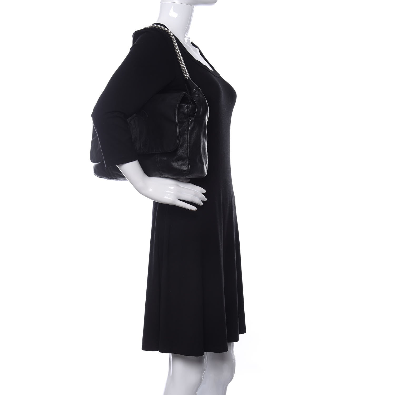 Chanel Lambskin Rodeo Drive Flap Black 2 of 10