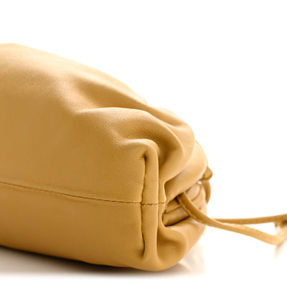 Bottega Veneta Butter Calfskin The Mini Pouch Butterscotch 10 of 12