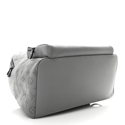 Louis Vuitton Calfskin Monogram Racer Backpack Grey 4 of 12