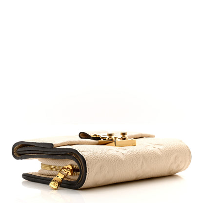Louis Vuitton Empreinte Metis Compact Wallet Cream 4 of 10