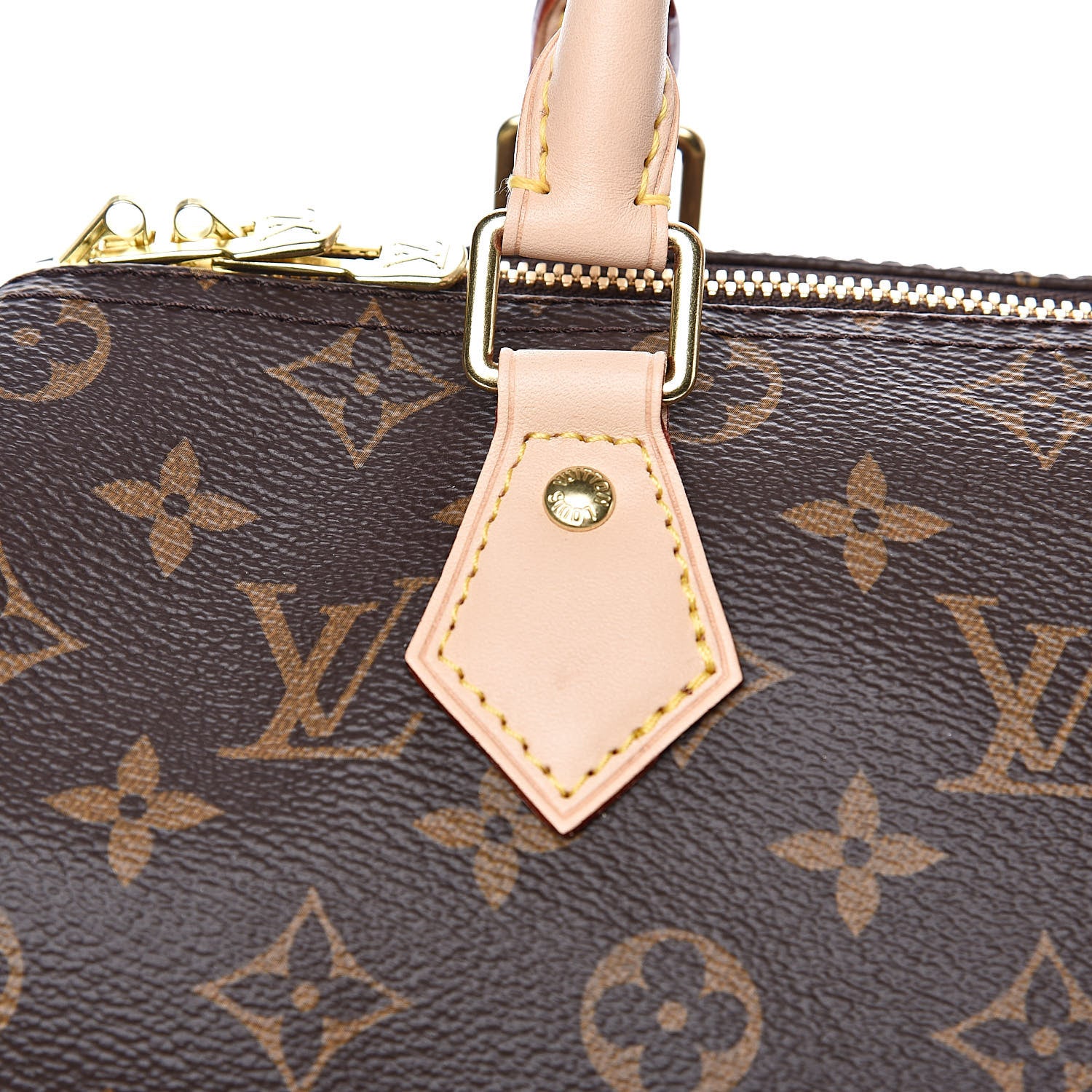 Louis Vuitton Monogram Speedy Bandouliere 25 10 of 10