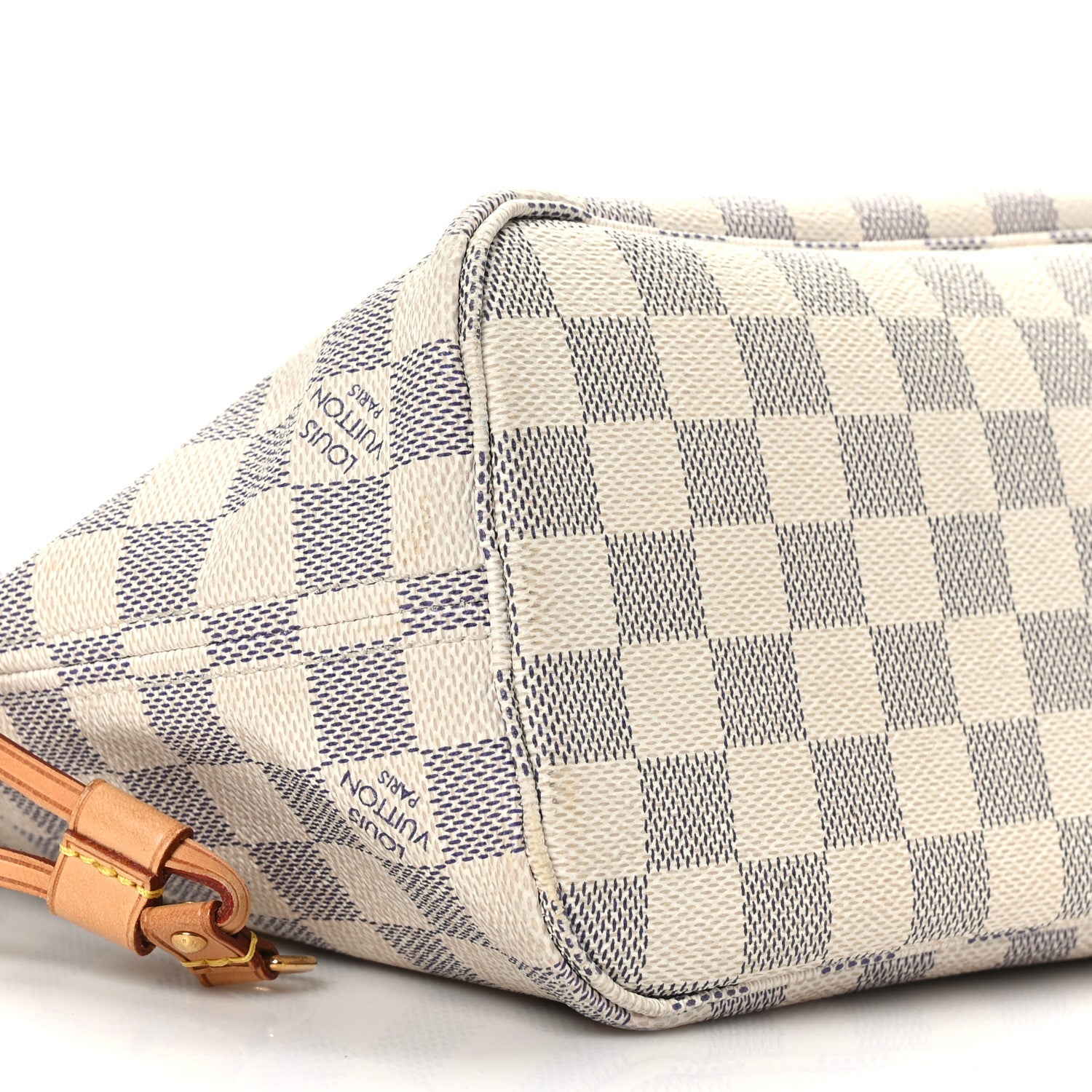 Louis Vuitton Damier Azur Neverfull PM 7 of 9