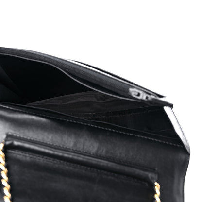 Chanel Caviar Timeless CC Wallet On Chain WOC Black 4 of 10
