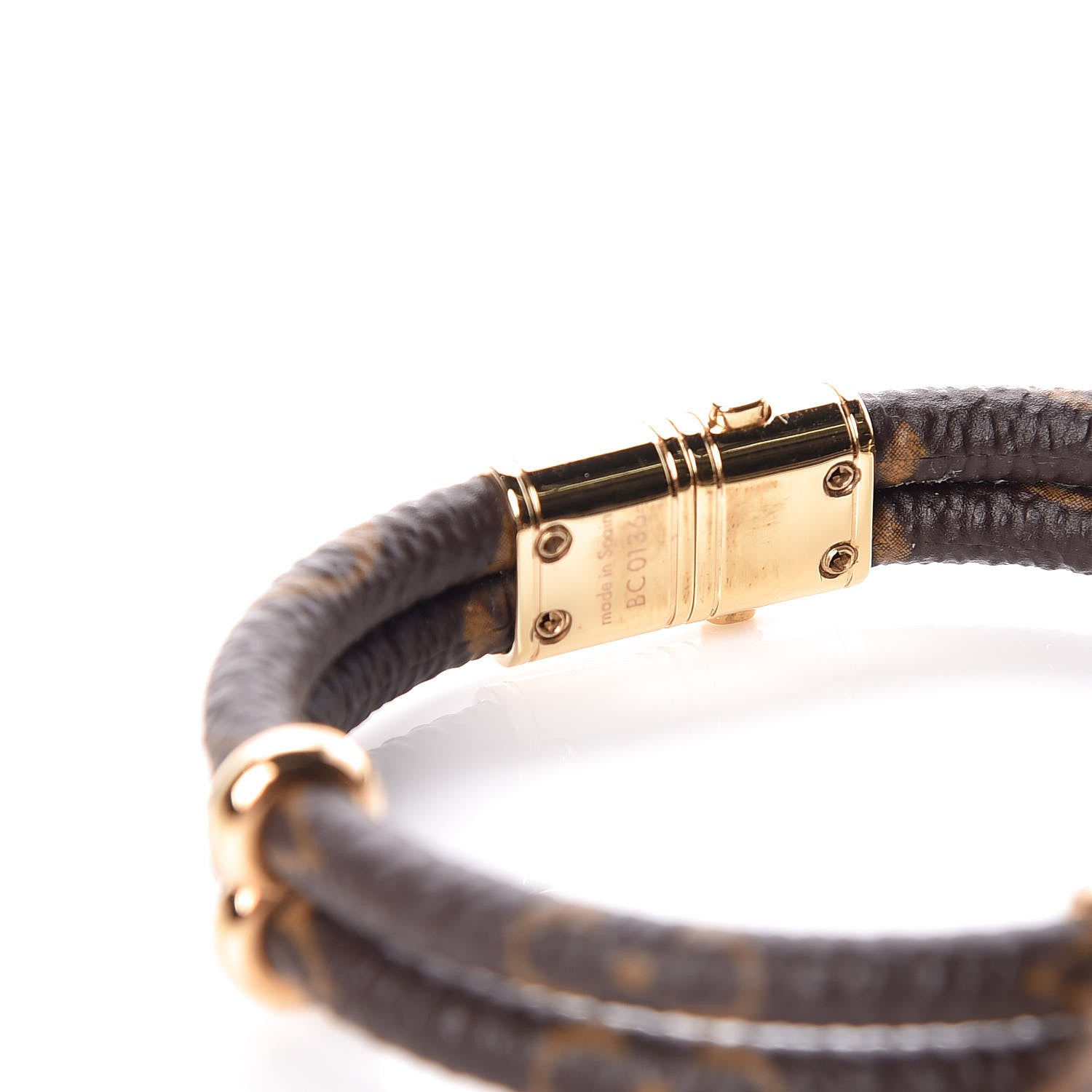 Louis Vuitton Monogram Keep It Twice Bracelet 17 4 of 6