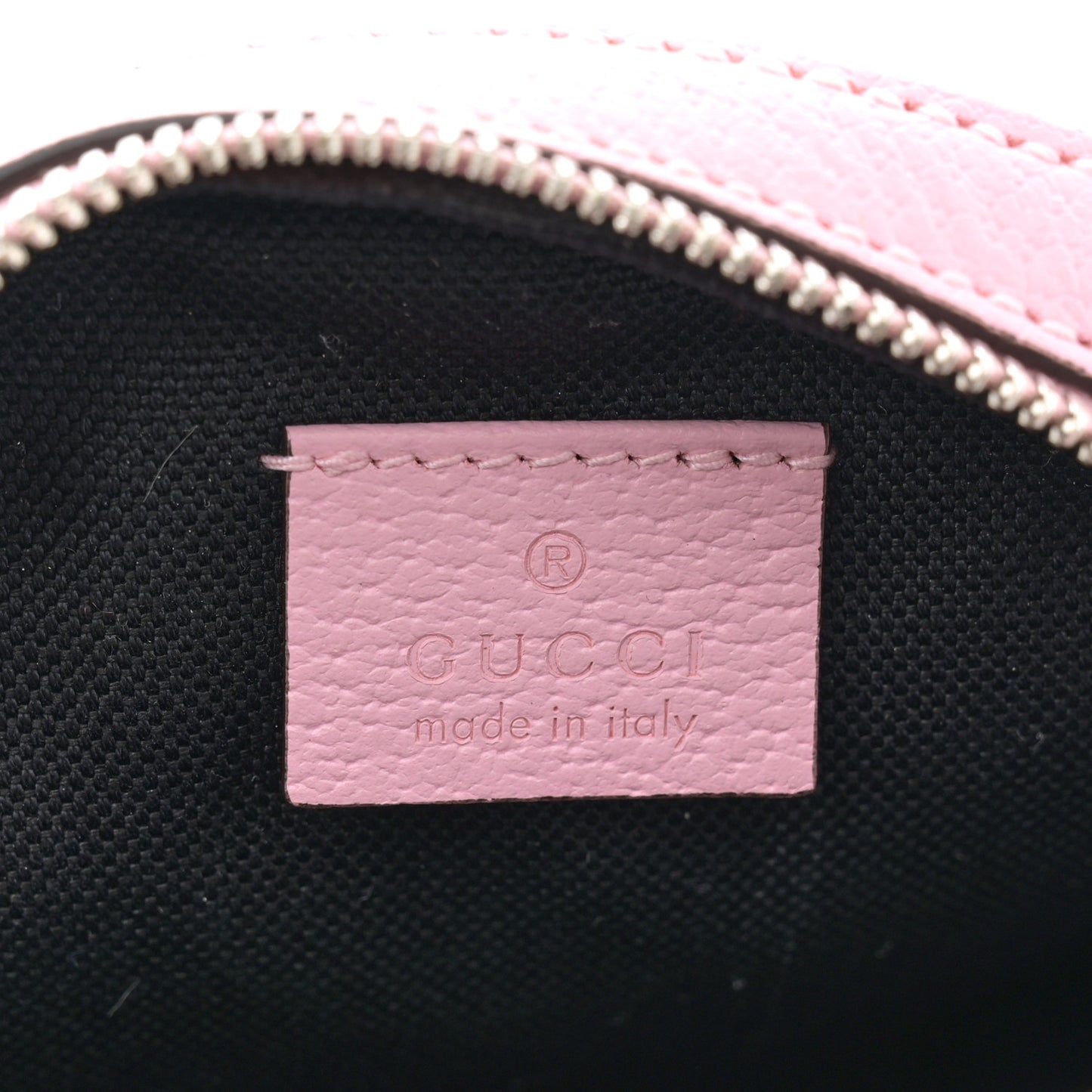 GG Supreme Monogram Psychedelic Round Shoulder Bag Black Multicolor Sugar Pink