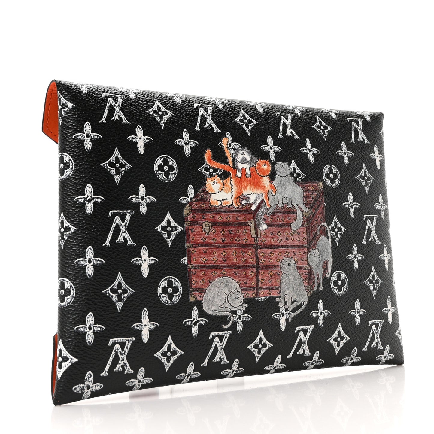Catogram Kirigami Pochette Set Black