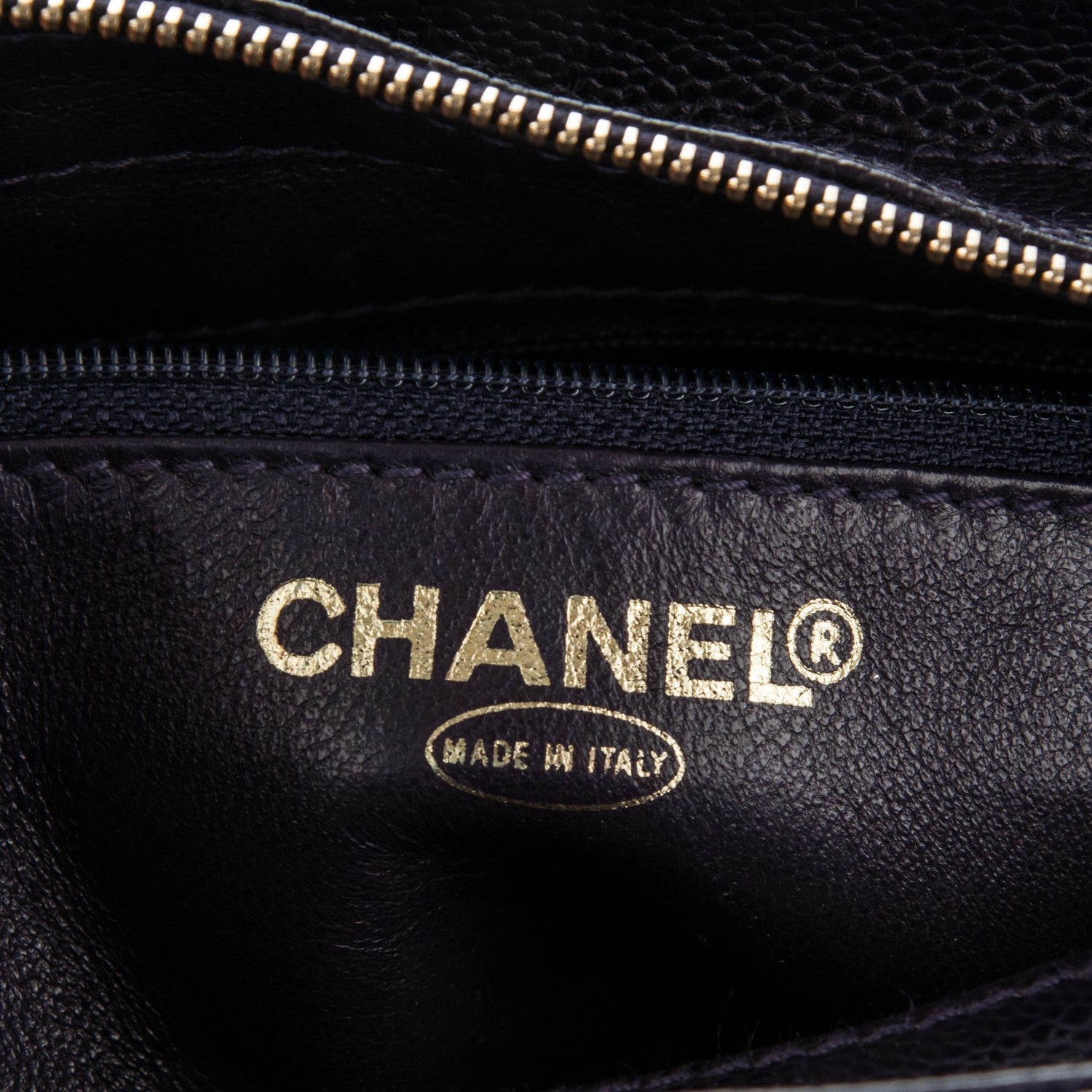 Chanel Caviar Quilted Camera Case Purple 7 of 8