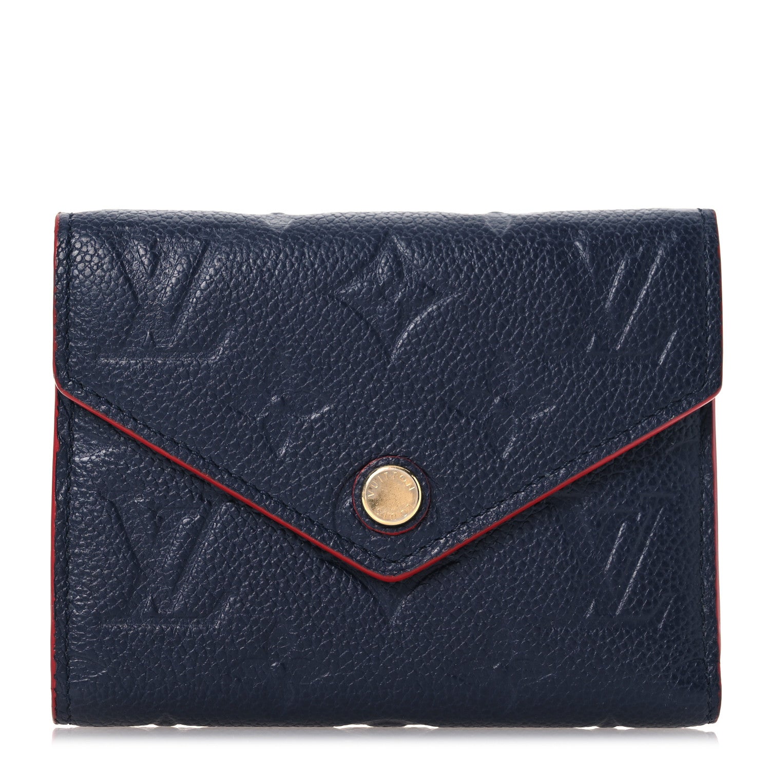 Louis Vuitton Empreinte Victorine Wallet Marine Rouge 1 of 10