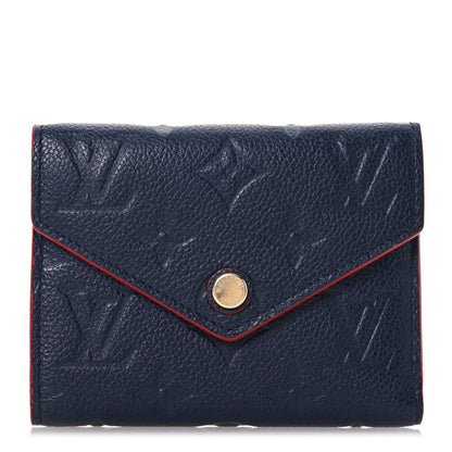 Louis Vuitton Empreinte Victorine Wallet Marine Rouge 1 of 10