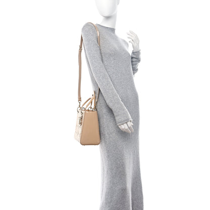 Christian Dior Patent Cannage Medium Lady Dior Beige 2 of 11