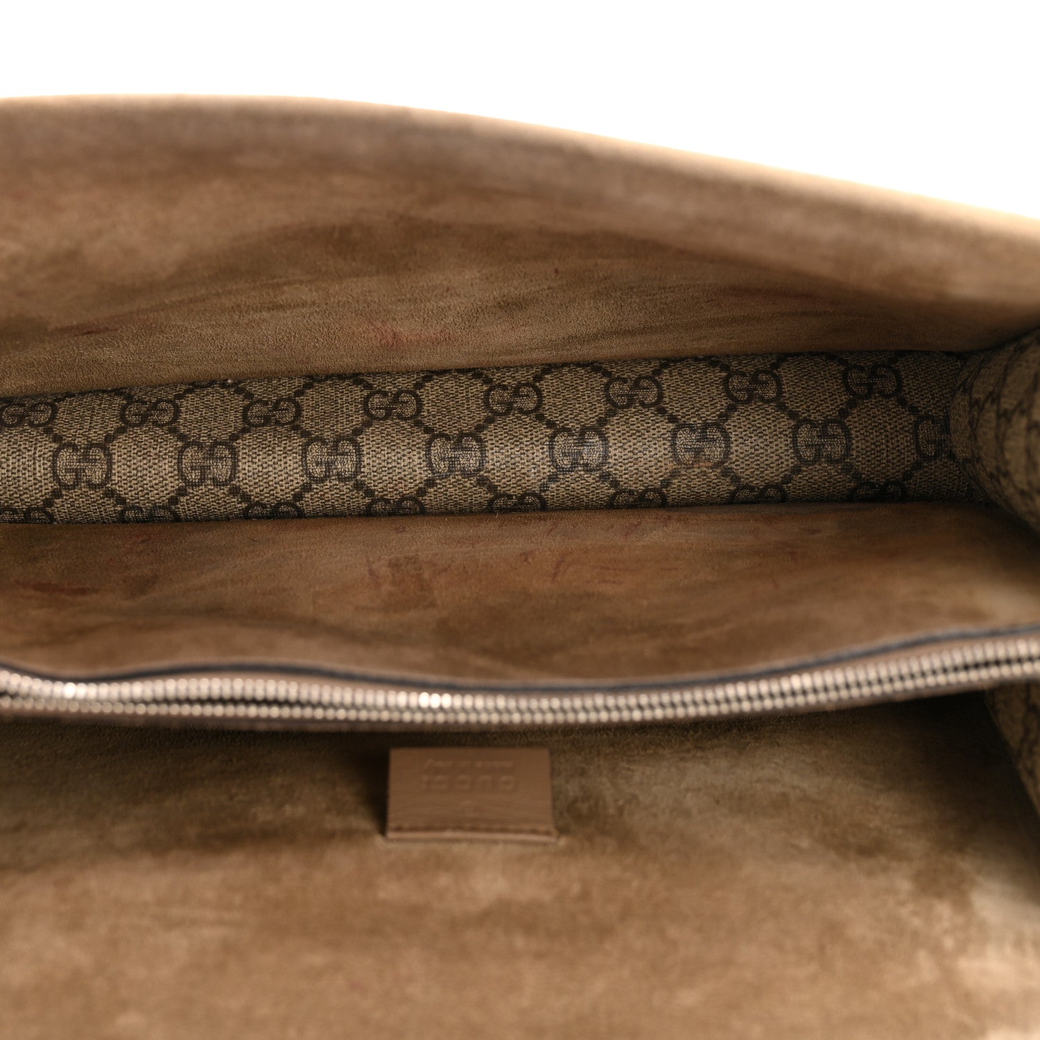 Gucci GG Supreme Monogram Small Dionysus Shoulder Bag Taupe 4 of 13