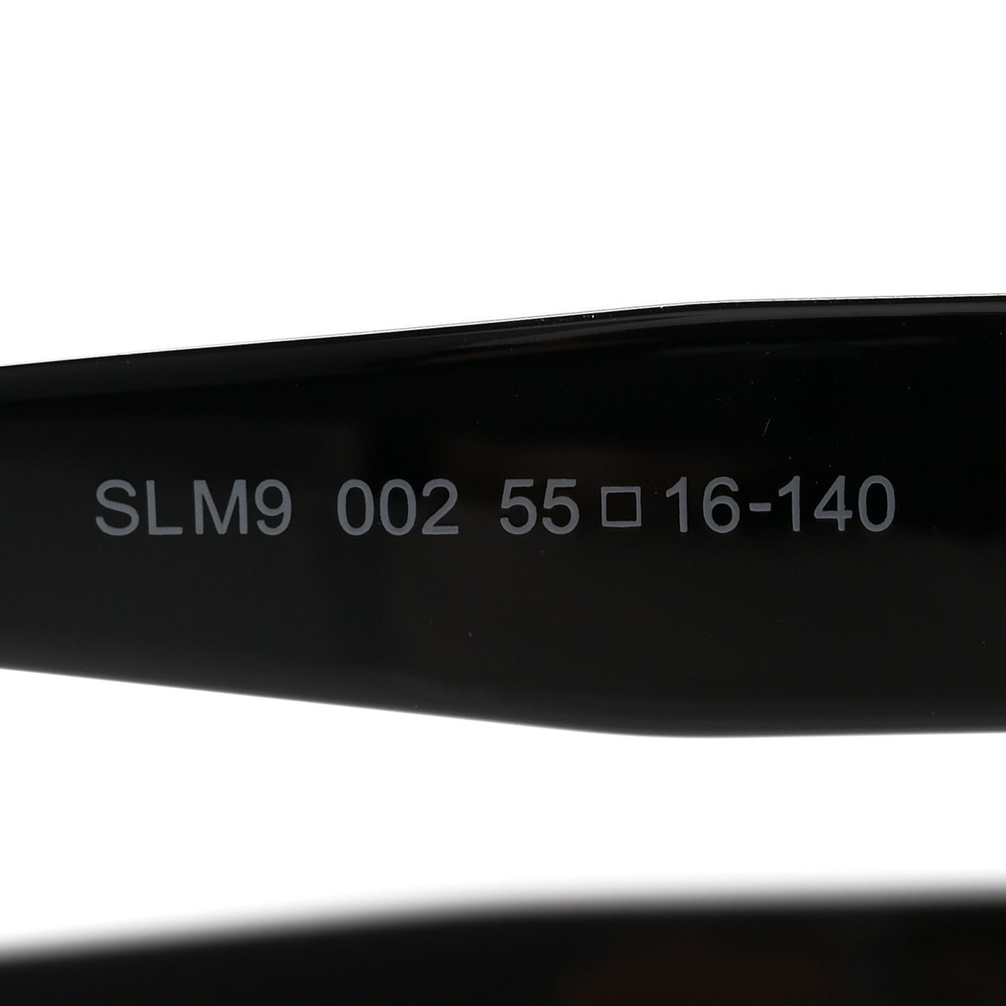 Acetate Flat Top Sunglasses SL M9 002 Black