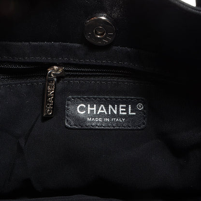 Chanel Calfskin Trianon Large Tote Black 6 of 6
