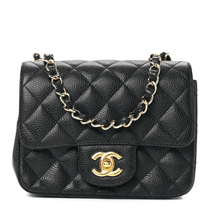 Chanel Caviar Quilted Mini Square Flap Black 1 of 13
