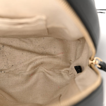 Gucci Pebbled Calfskin Soho Chain Backpack Black 11 of 14
