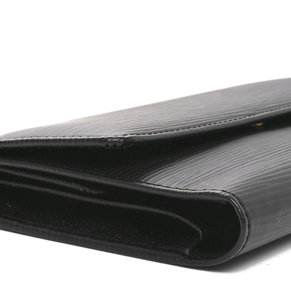 Louis Vuitton Epi Sarah Wallet Black 8 of 9