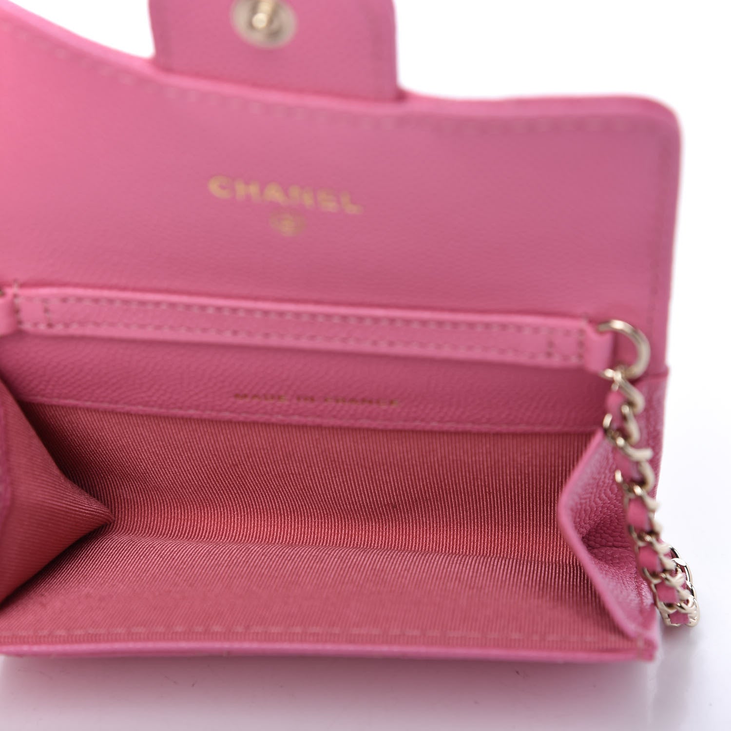 Chanel Caviar Quilted Belt Bag Pink 5 of 9
