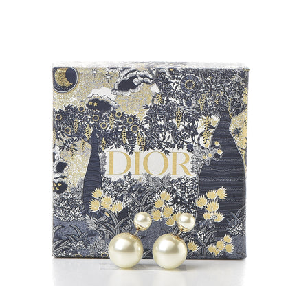 Christian Dior Pearl Mise En Dior Tribal Earrings 5 of 5