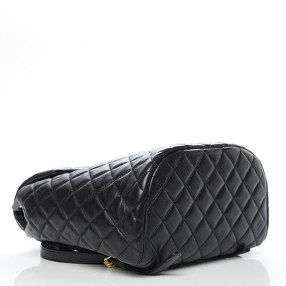Chanel Lambskin Quilted Small Urban Spirit Backpack Black 4 of 12
