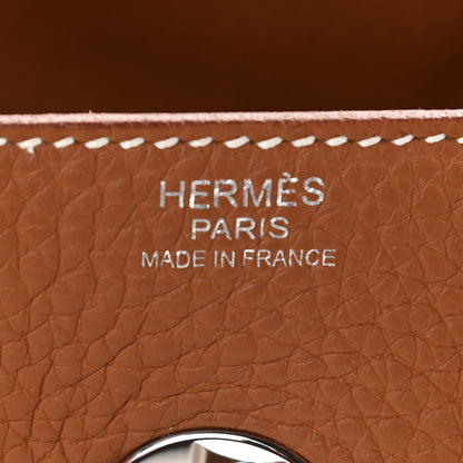 Hermes Taurillon Clemence Lindy 30 Gold 6 of 9