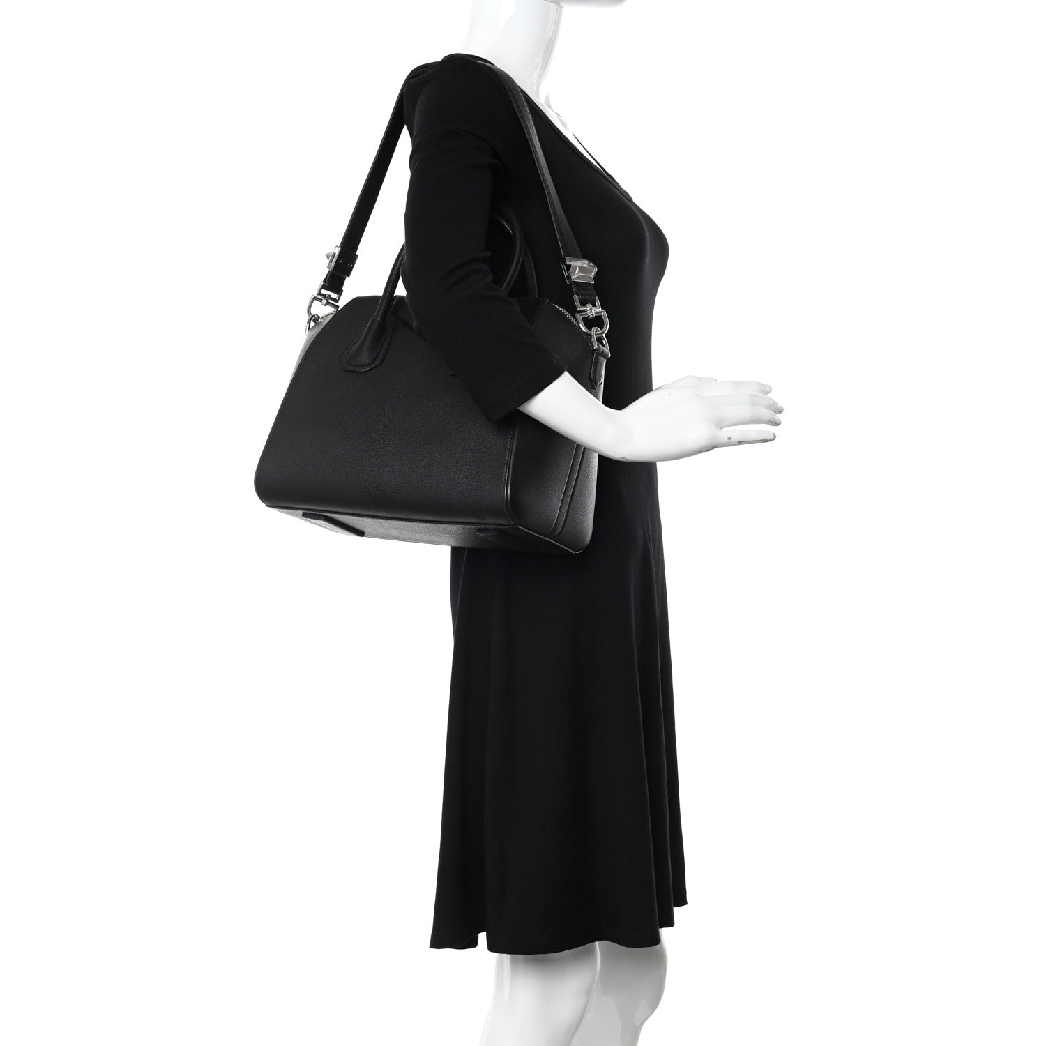 Givenchy Sugar Goatskin Small Antigona Black 2 of 11