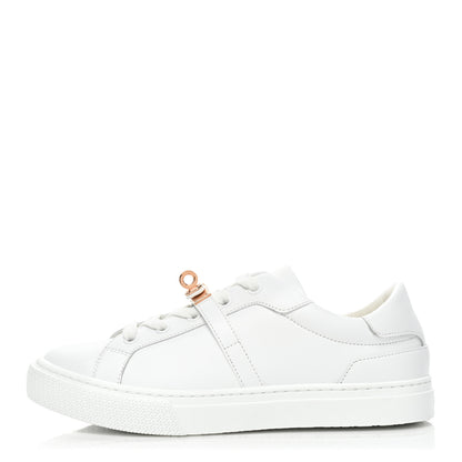 Hermes Calfskin Day Sneakers 36 White 1 of 8