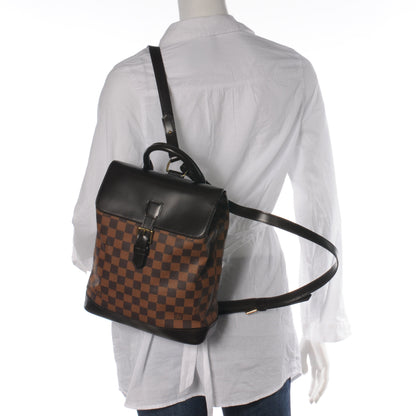Louis Vuitton Damier Ebene Soho Backpack 2 of 6