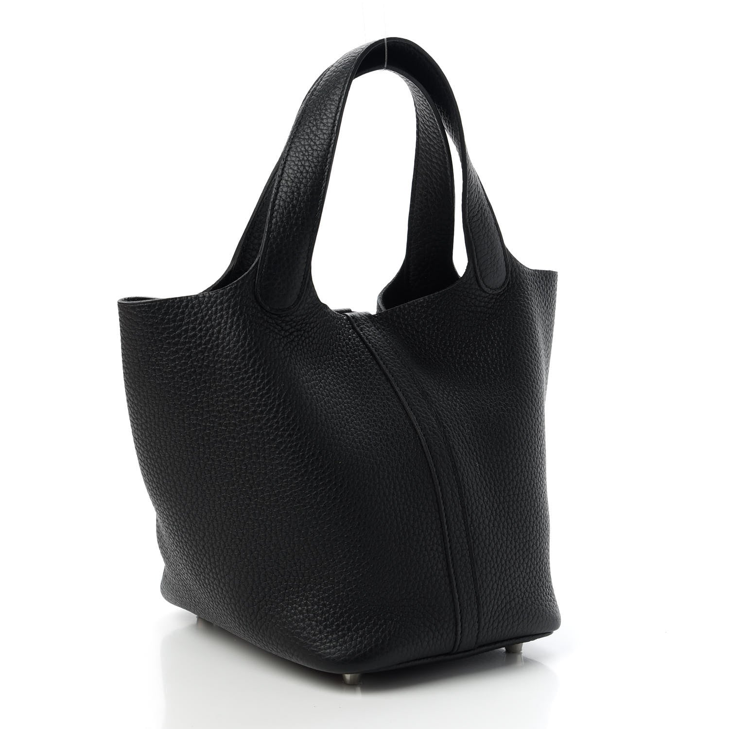 Hermes Taurillon Clemence Picotin Lock 18 PM Black 3 of 10