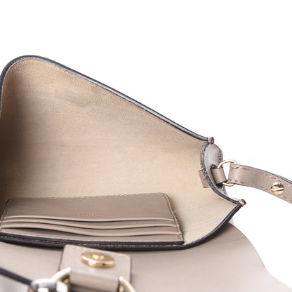 Chloe Suede Calfskin Mini Faye Shoulder Bag Motty Grey 5 of 11