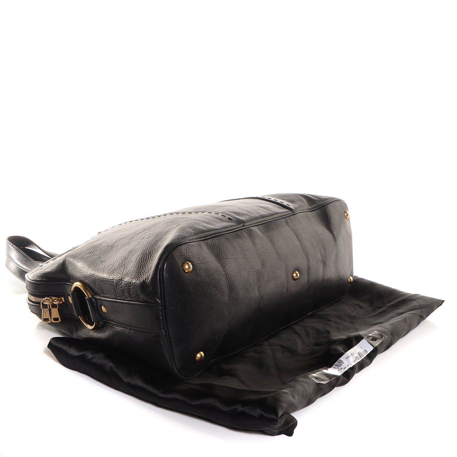 Saint Laurent Leather Oversized Muse Black 4 of 9