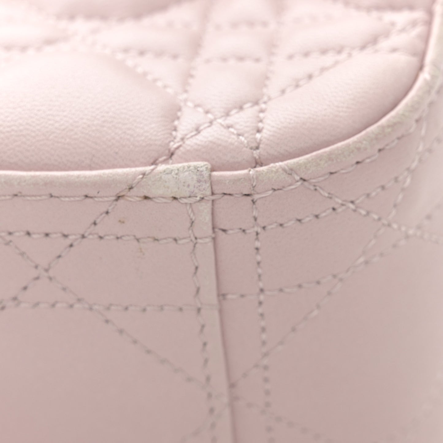 Lambskin Cannage Medium Miss Dior Flap Light Pink