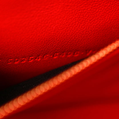 Balenciaga Shiny Box Calfskin Small Hourglass Top Handle Bag Bright Red 8 of 11
