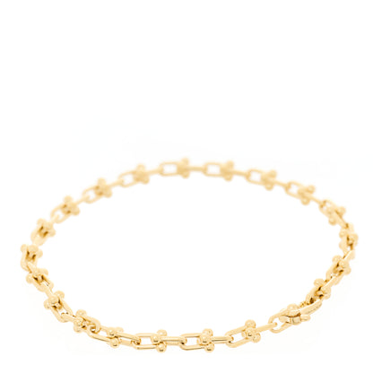 Tiffany 18K Yellow Gold Micro HardWear Link Bracelet 2 of 4