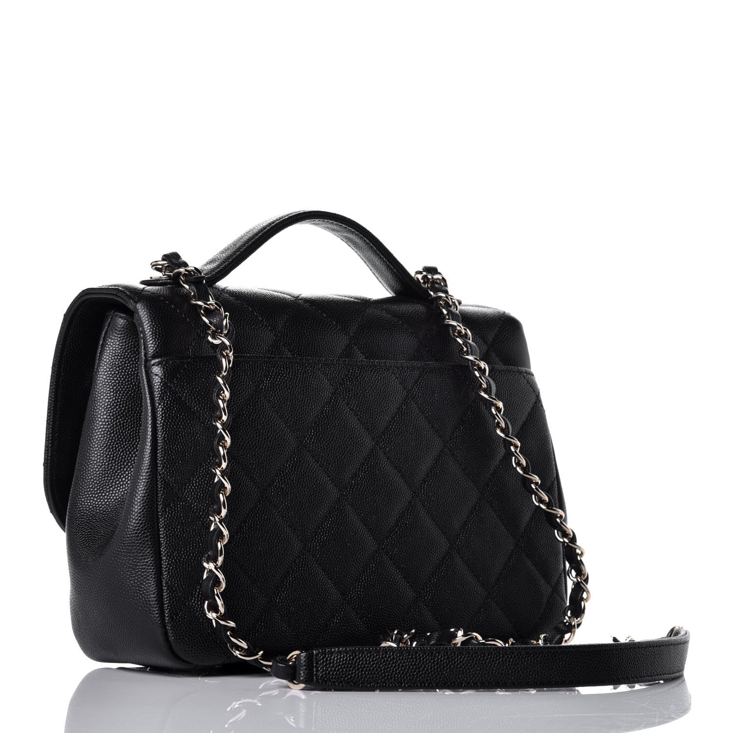 Chanel Caviar Quilted Medium Business Affinity Flap Black 4 of 10