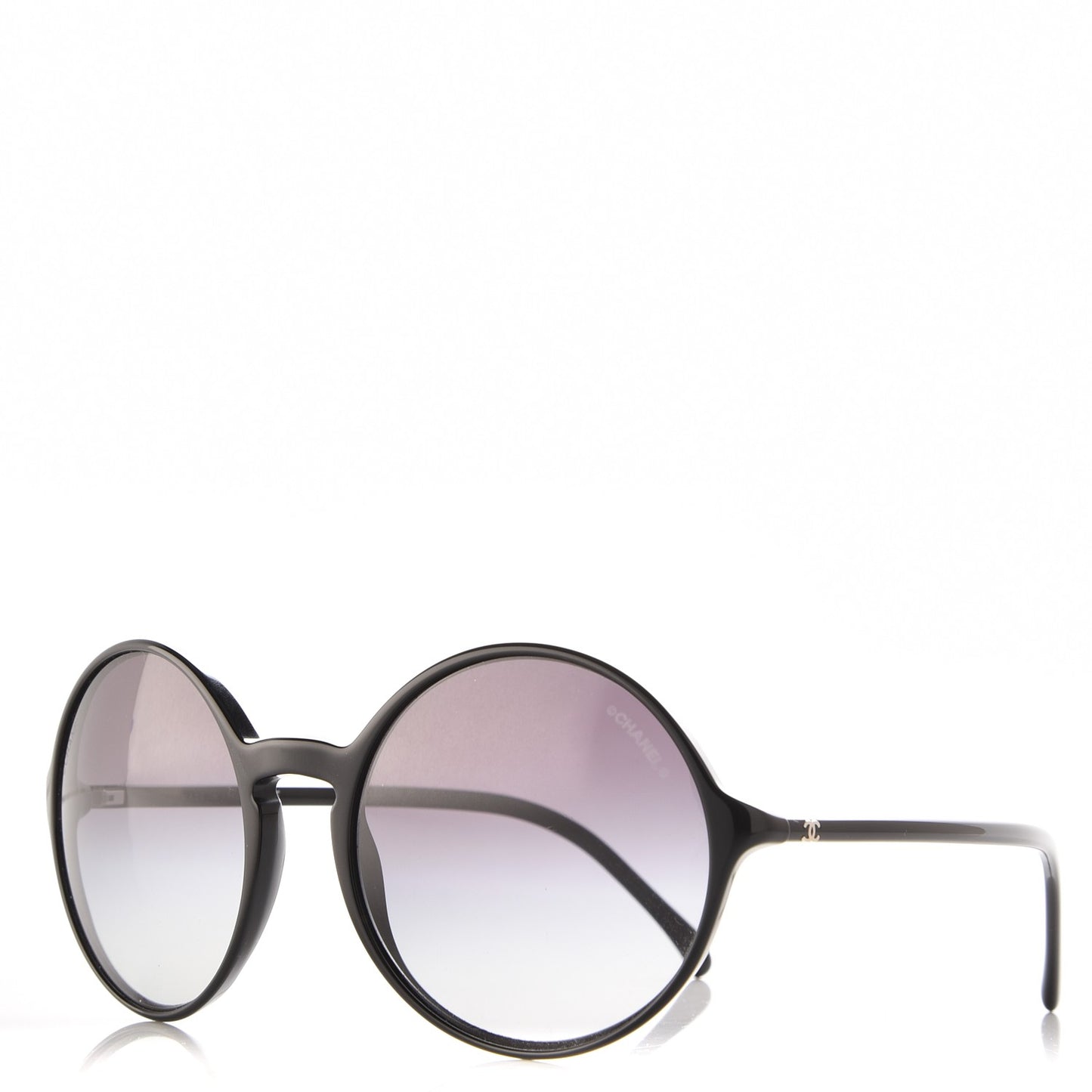 CC Round Spring Sunglasses 5279 Black