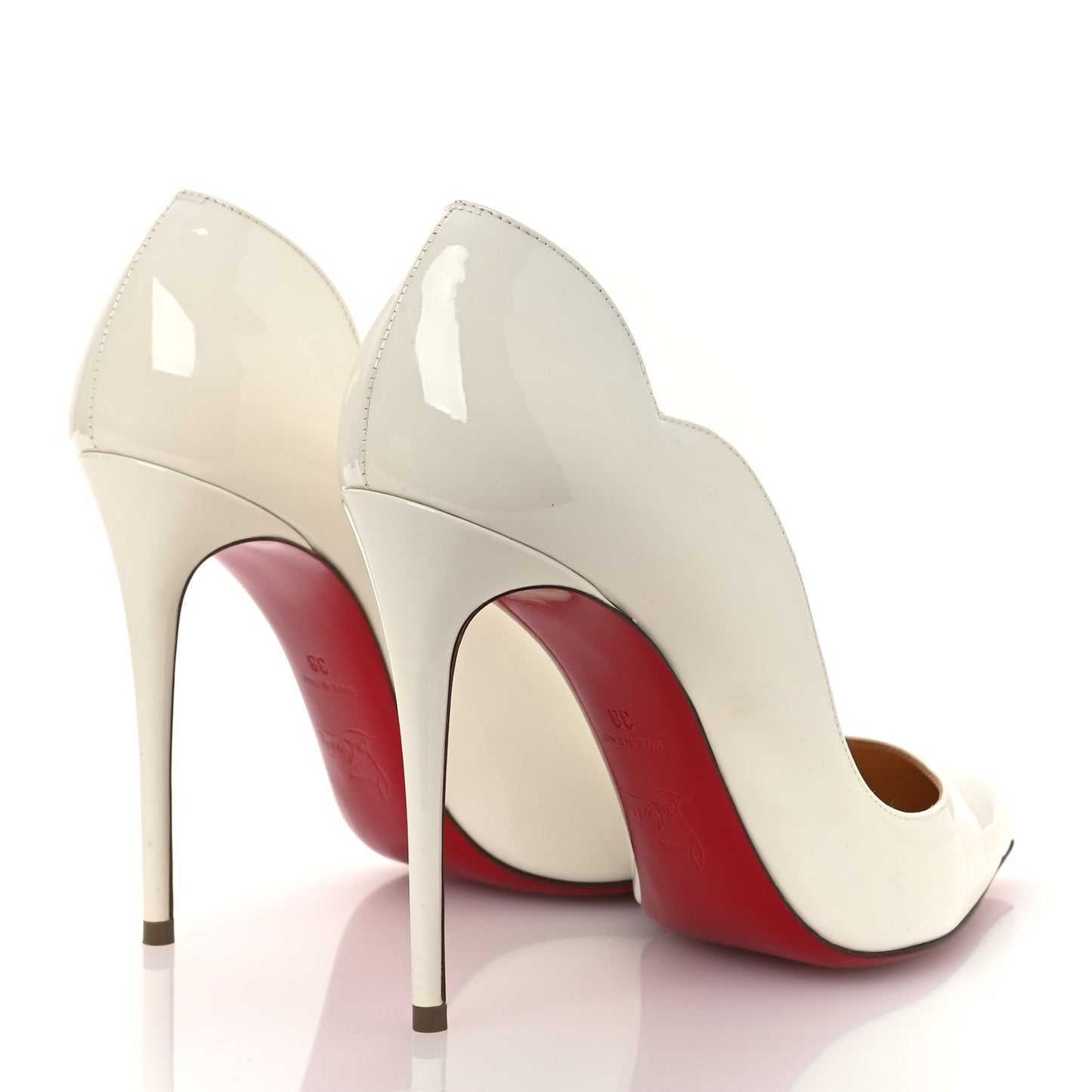 Patent Hot Chick 100 Pumps 38 White
