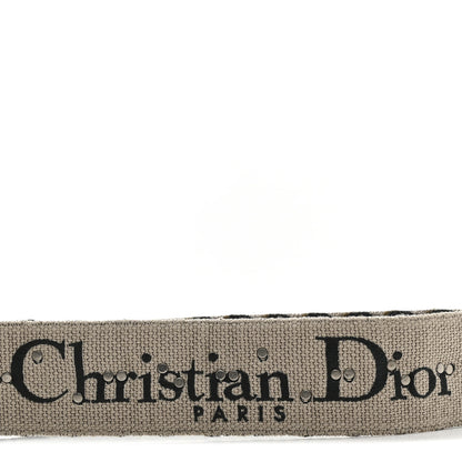 Christian Dior Oblique Studded Shoulder Strap Vert Multicolor 5 of 5