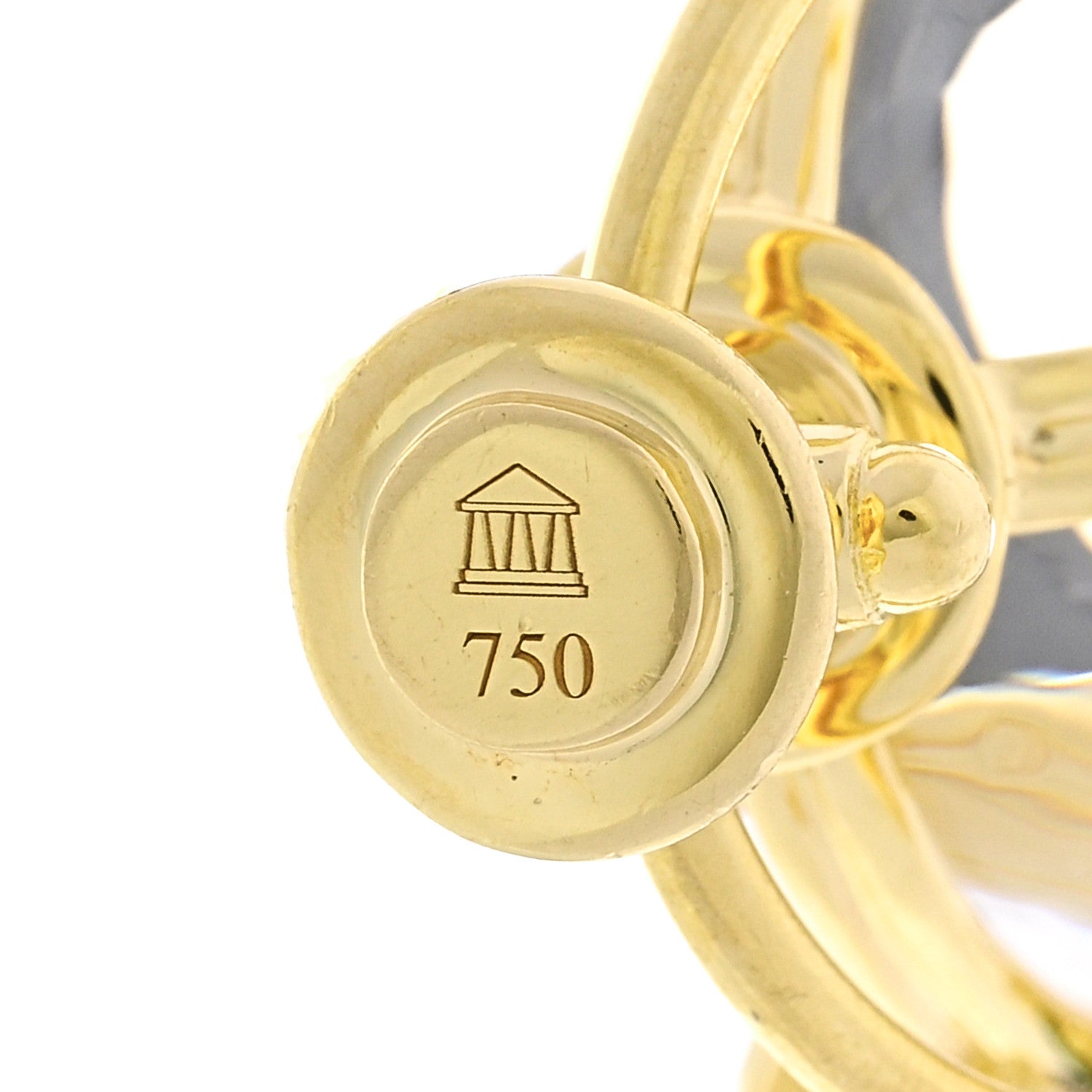 Temple St. Clair 18K Yellow Gold Diamond Rock Crystal Multi Gemstone Floral Amulet Pendant 4 of 4