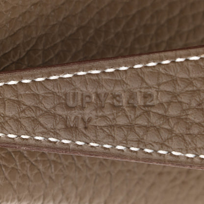 Hermes Taurillon Clemence Lindy 26 Etoupe 6 of 10