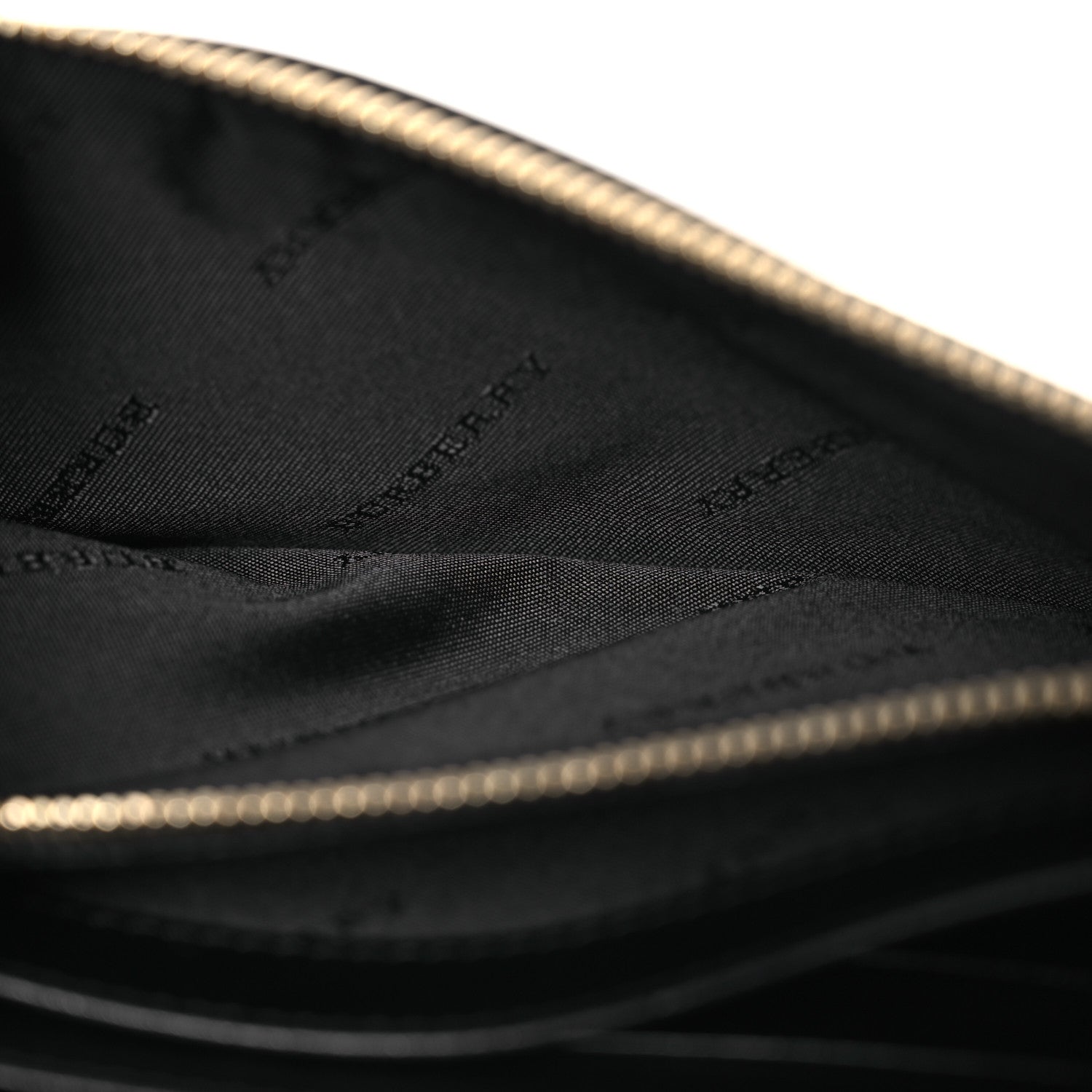 Burberry Calfskin Horseferry Check Porter Continental Wallet Black 8 of 13