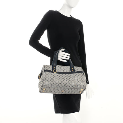 Louis Vuitton Mini Monogram Josephine GM Blue 2 of 22