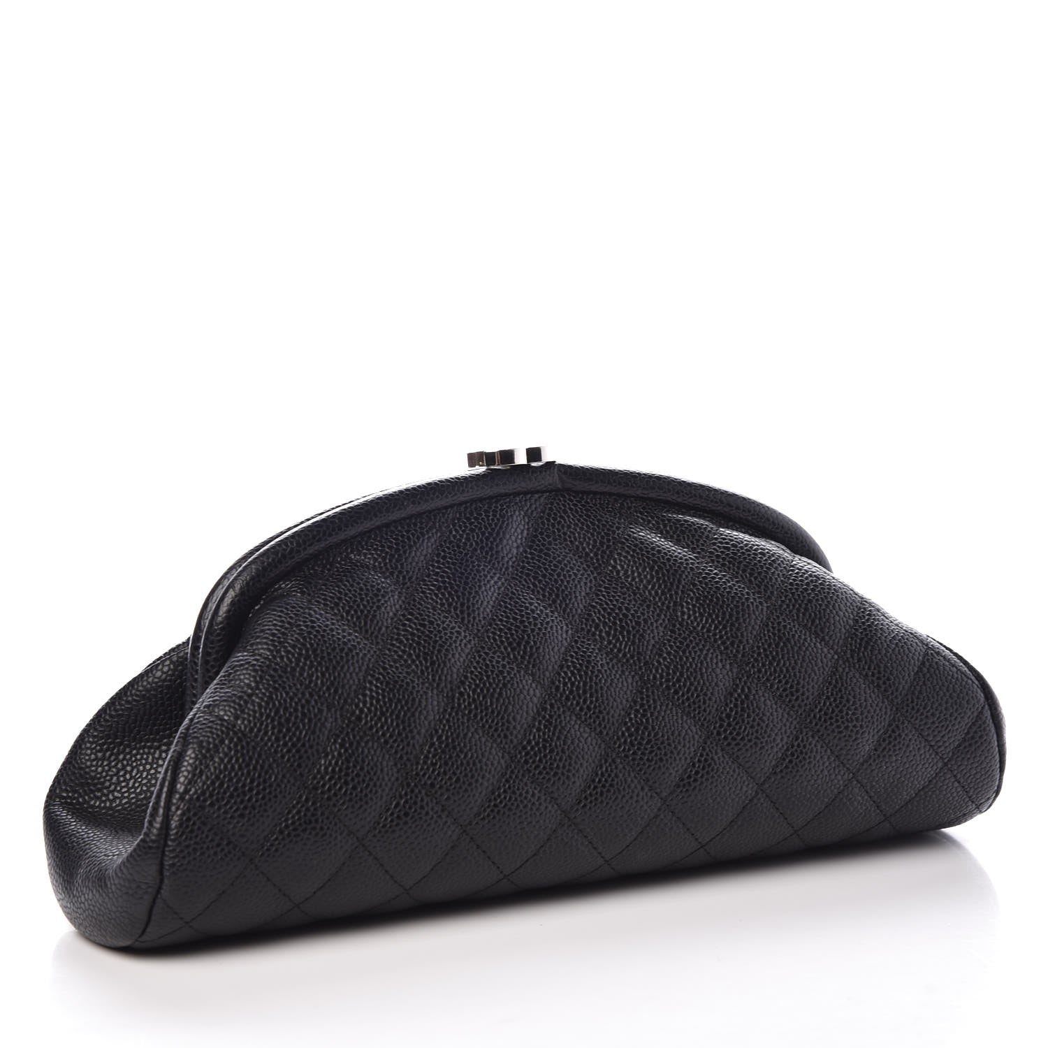 Chanel Caviar Quilted Timeless Clutch Black 3 of 8