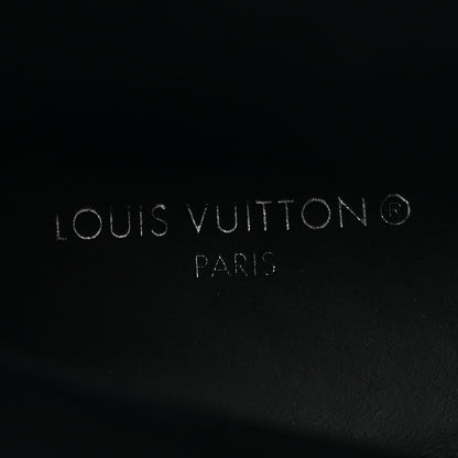 Louis Vuitton Calfskin Monogram Wonderland Flat Ranger Boots 41 Black 8 of 11