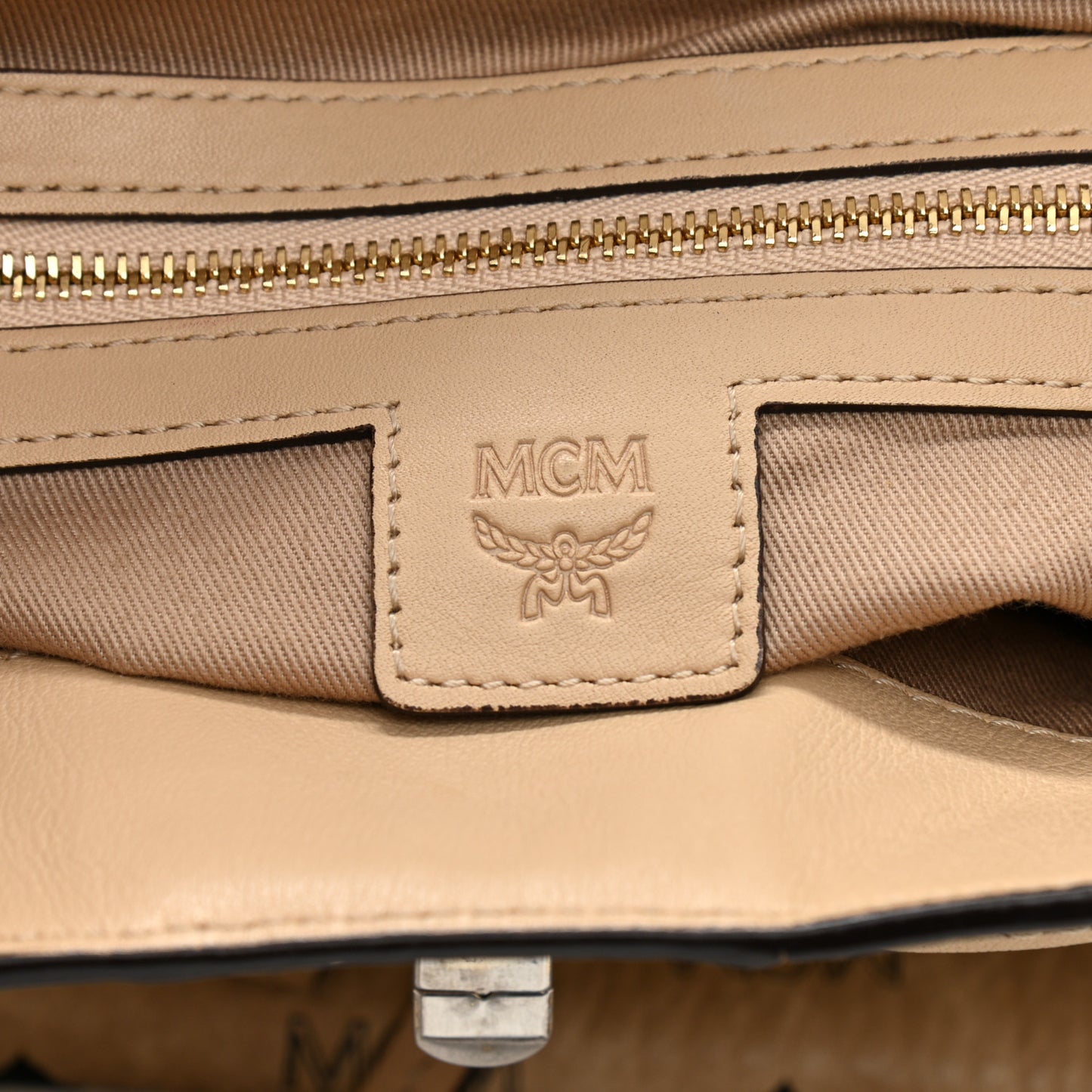 Visetos Small Essential Backpack Beige